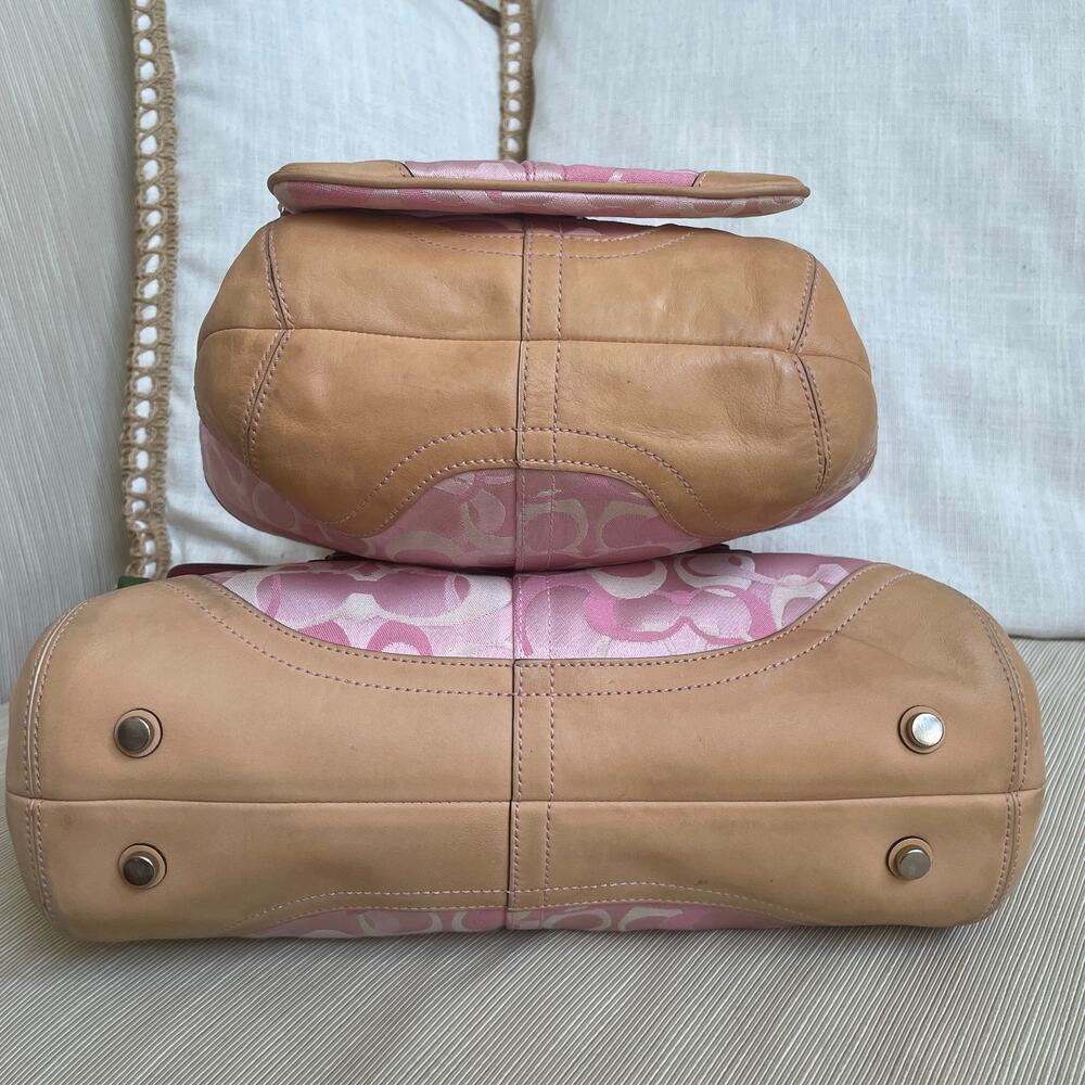 RARE Coach Pink Optic C 4-Piece Collector Set + Watermelon Charm - Picture 16 of 16